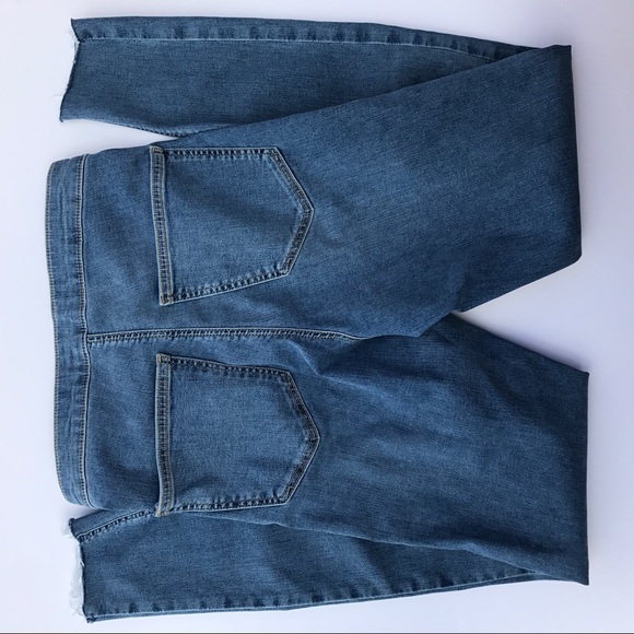 Topshop Joni Jeans with Raw Hem - Picture 5 of 8